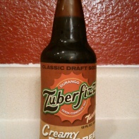 Zuberfizz Creamy Root Beer Glass Bottle