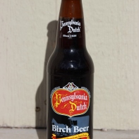 Pennsylvania Dutch Birch Beer Glass Bottle