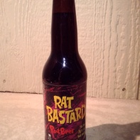 Rat Bastard Root Beer Glass Bottle