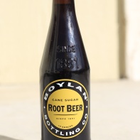 Boylan Root Beer Glass Bottle