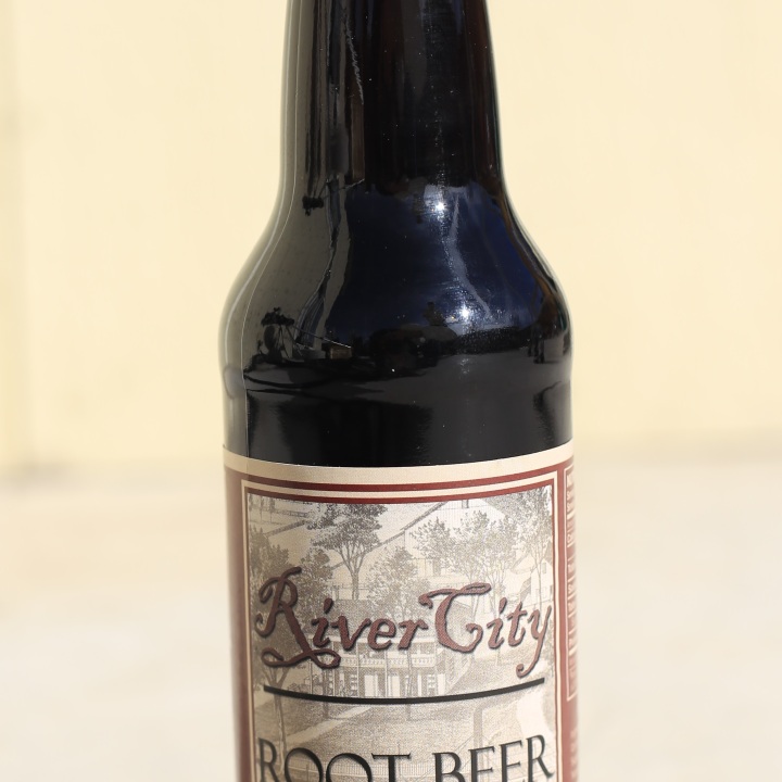 River City Root Beer Glass Bottle