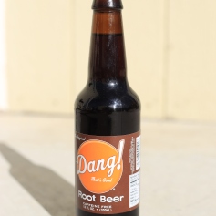 Dang! That's Good Root Beer Glass Bottle