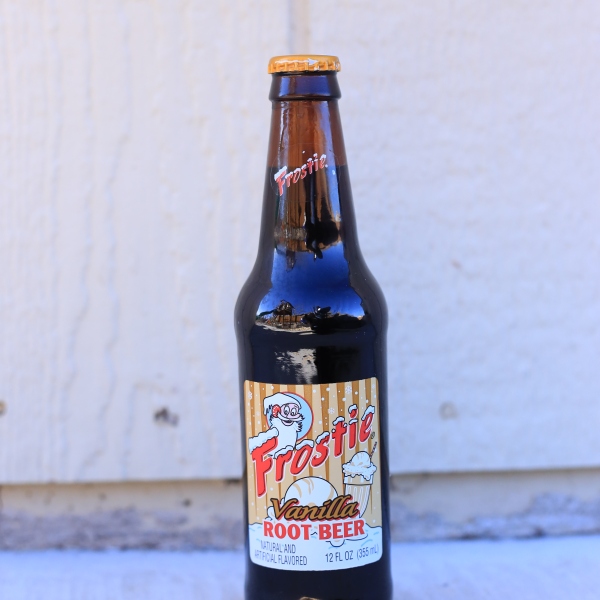 Frostie Vanilla Root Beer Glass Bottle